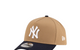 NEW YORK YANKEES BLACK AND BROWN A-FRAME 9FORTY ADJUSTABLE