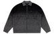 MOHAIR DOUBLE-ZIP KNIT SWEATER BLACK / CHARCOAL