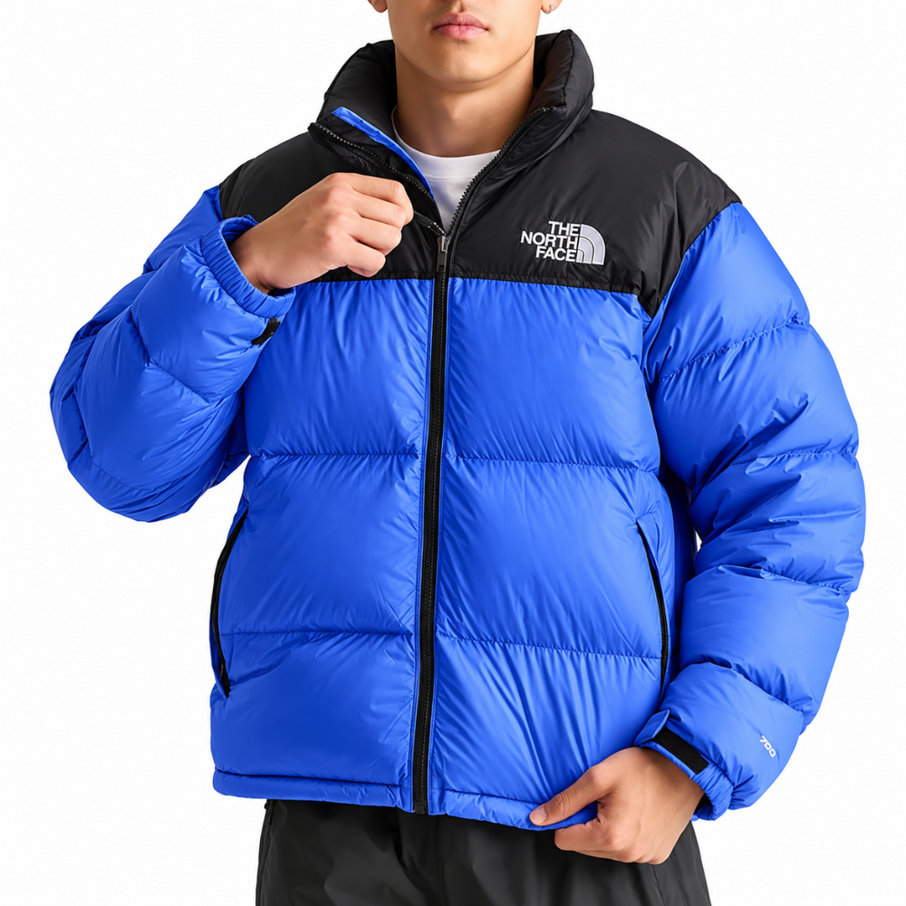 1996 RETRO NUPTSE JACKET ACTIVE BLUE