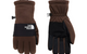 SIERRIA ETIP GLOVES DARK CHESTNUT