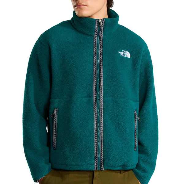 TNF FLEESKI FULL ZIP JACKET PACIFIC TEAL