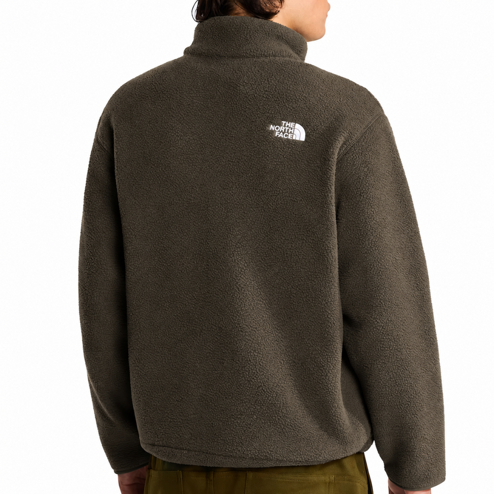TNF FLEESKI FULL ZIP JACKET DARK CHESTNUT