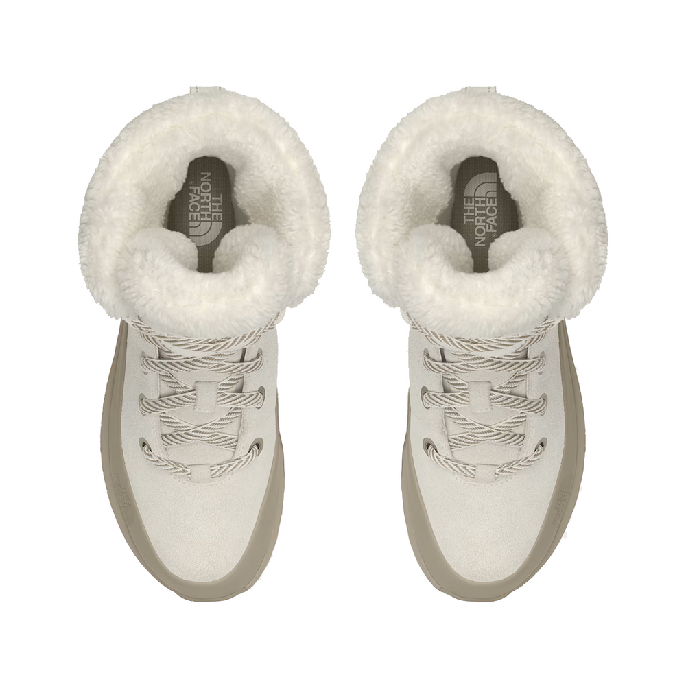 WOMEN'S THERMOBALL LEATHER LACE UP WATERPROOF WHITE DUNE / TIMELESS TAUPE
