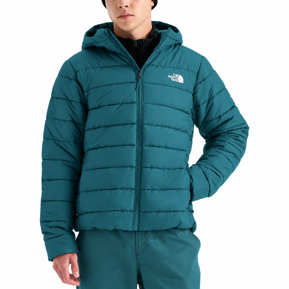 ACONCAGUA HOODED JACKET PACIFIC TEAL