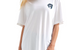 UNISEX BASECAMP BARISTA RELAXED TEE TNF WHITE / PACIFIC TEAL