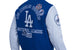 LOS ANGELES DODGERS AREA CODE M RIB WOOL VARSITY JACKET DARK BLUE