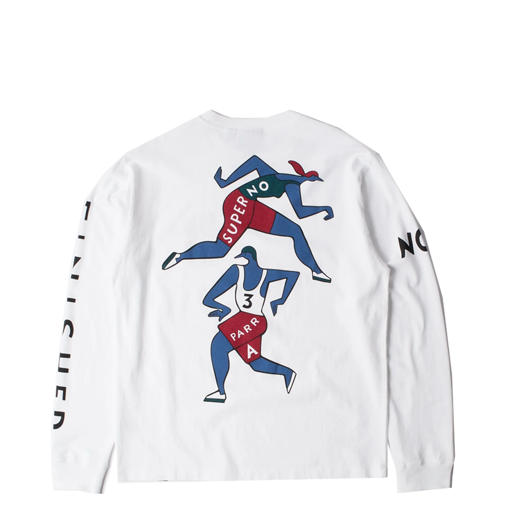 NOT FINISHED LONG SLEEVE T-SHIRT WHITE