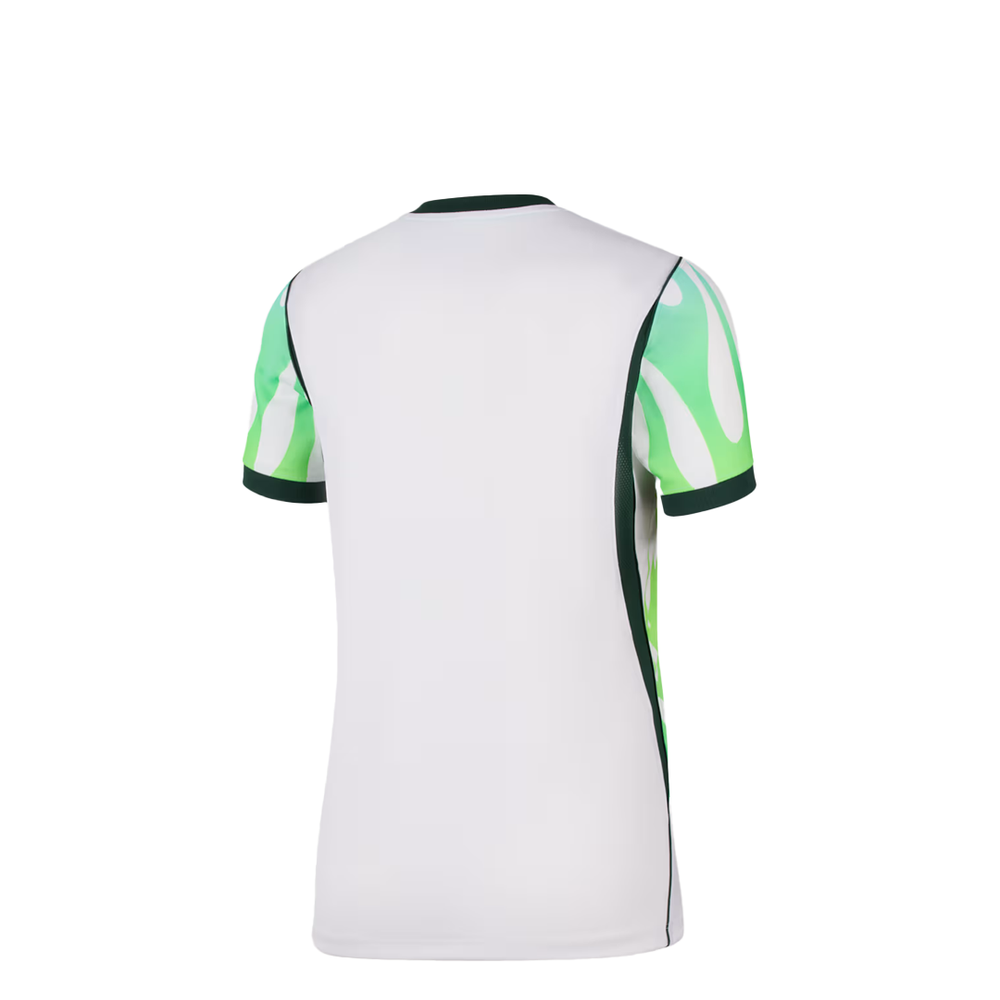 WOMEN'S NIGERIA 2026 STADIUM AWAY JERSEY WHITE/GREEN GLOW