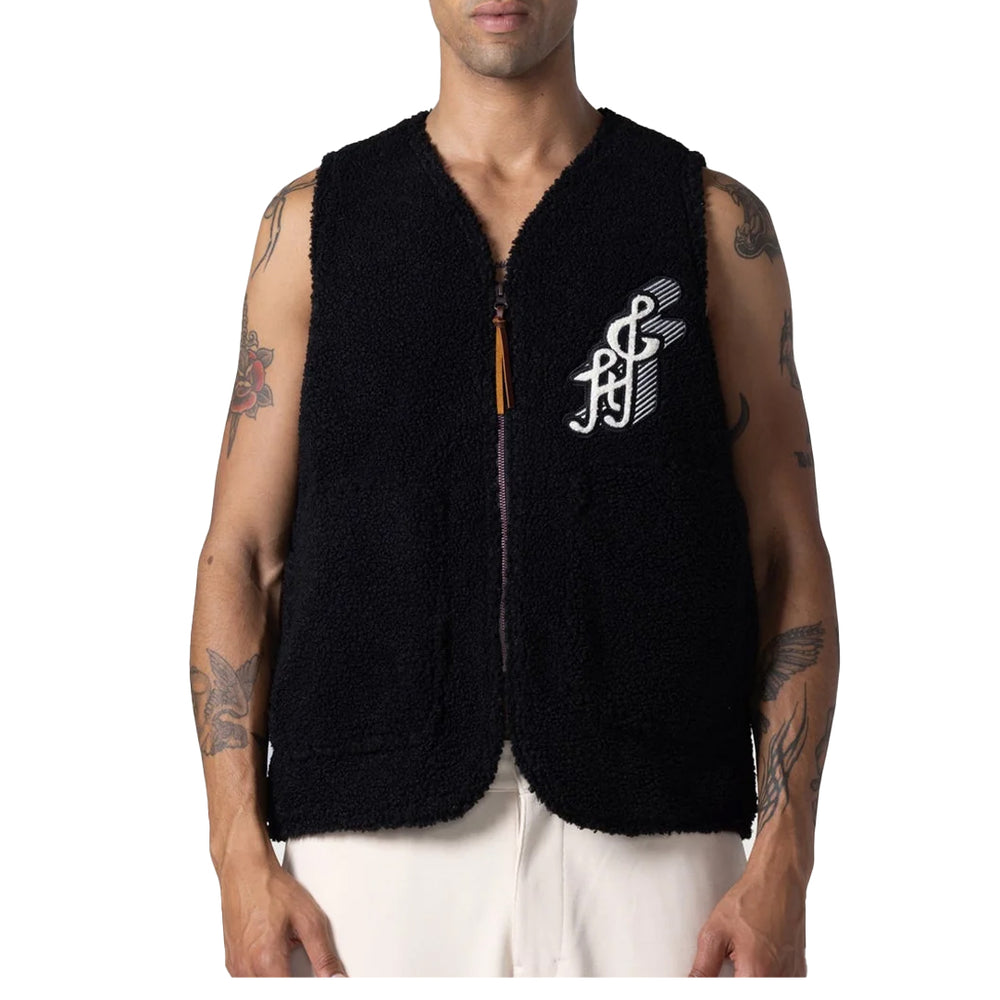 TEDDY NOTES VEST BLACK