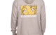 THESE EYES CROPPED HOODIE HEATHER GREY