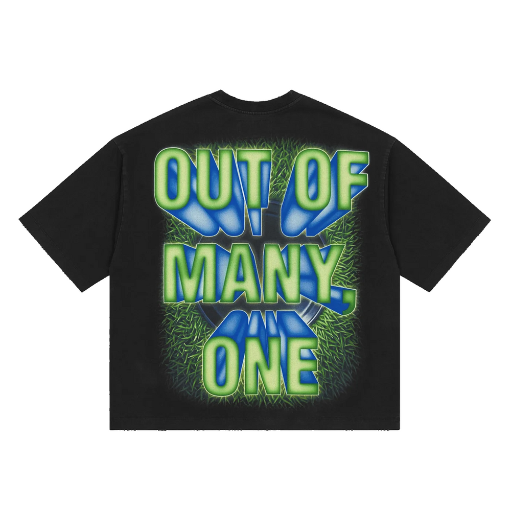 NO MULLIGANS TEE BLACK WASH