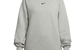 FLEECE CREWNECK DARK GREY HEATHER