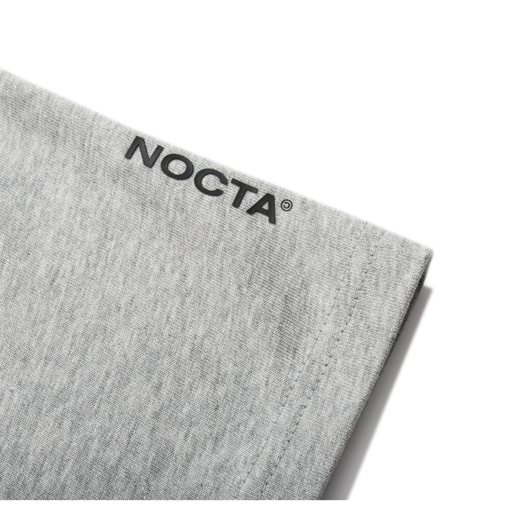 NOCTA CS TEE DARK GREY HEATHER/BLACK