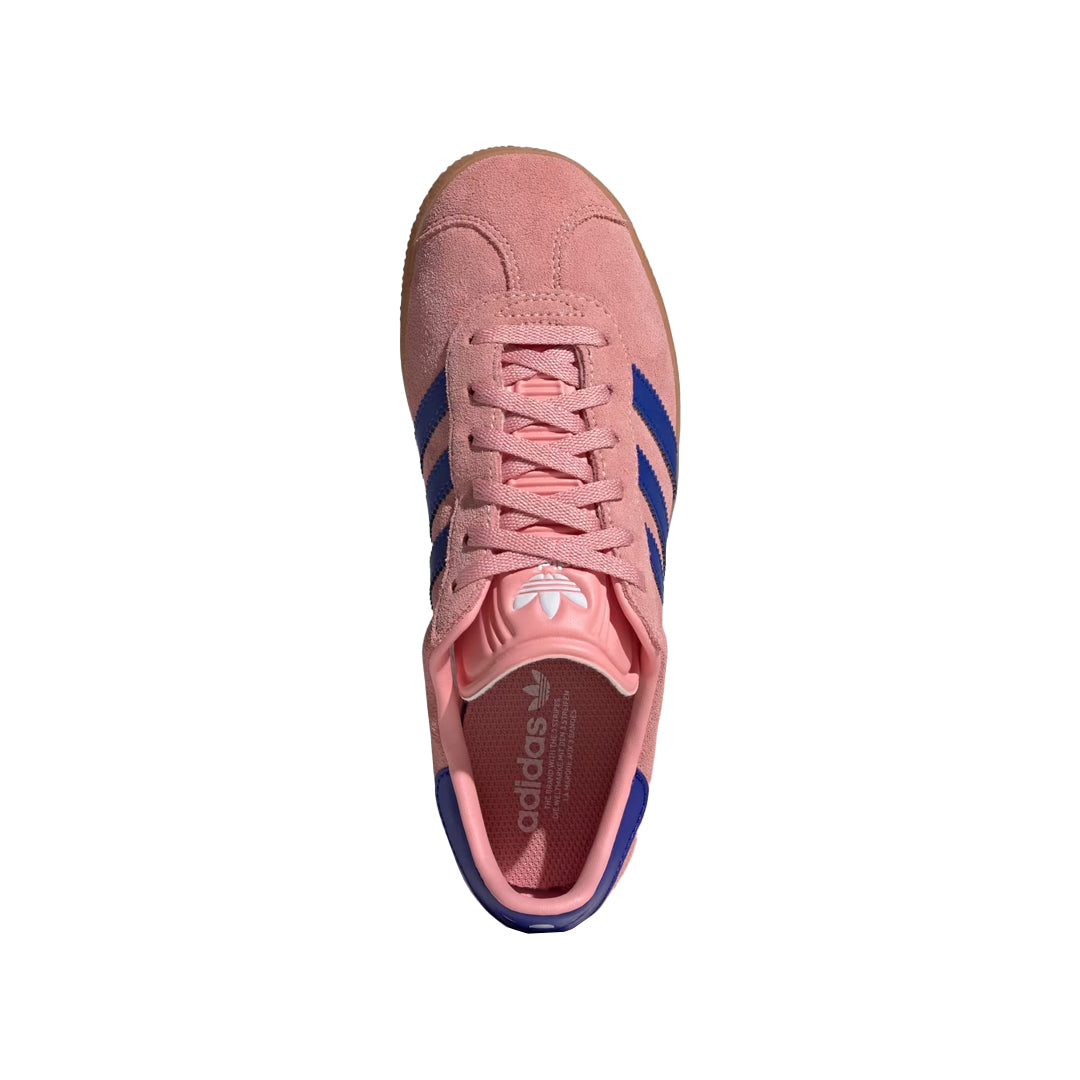 KIDS GAZELLE J SEMI PINK SPARK LUCID BLUE NRML