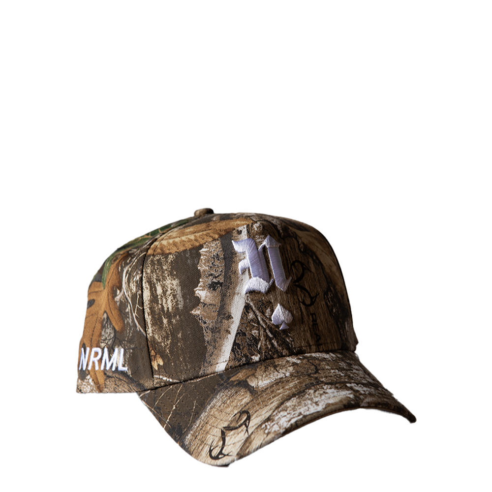 NEW ERA X NRML “ACE OF SPADES” REALTREE KHAKI 9FORTY