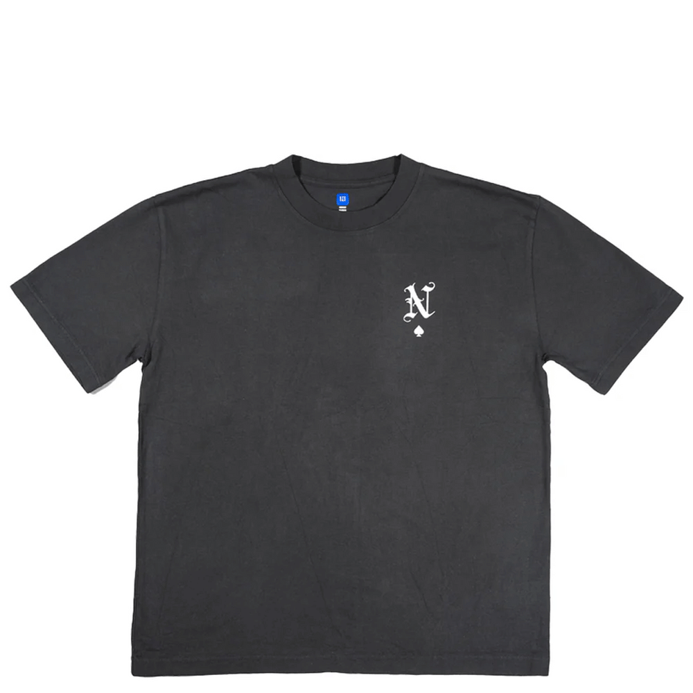 NRML "ACE OF SPADES" BOXY TEE BLACK