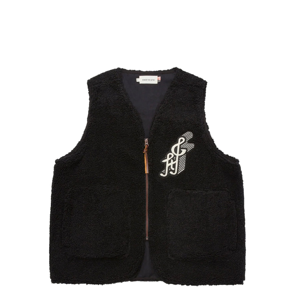 TEDDY NOTES VEST BLACK