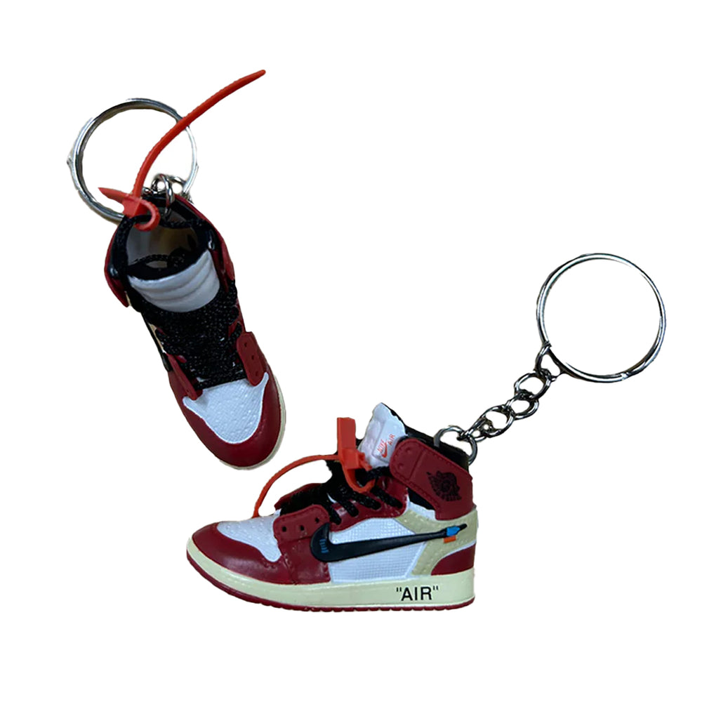 PORTE-CLÉS SNEAKER AJ1 OFF WHITE