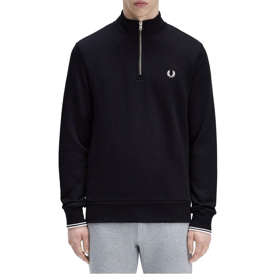 Half zip crewneck sweatshirts hotsell
