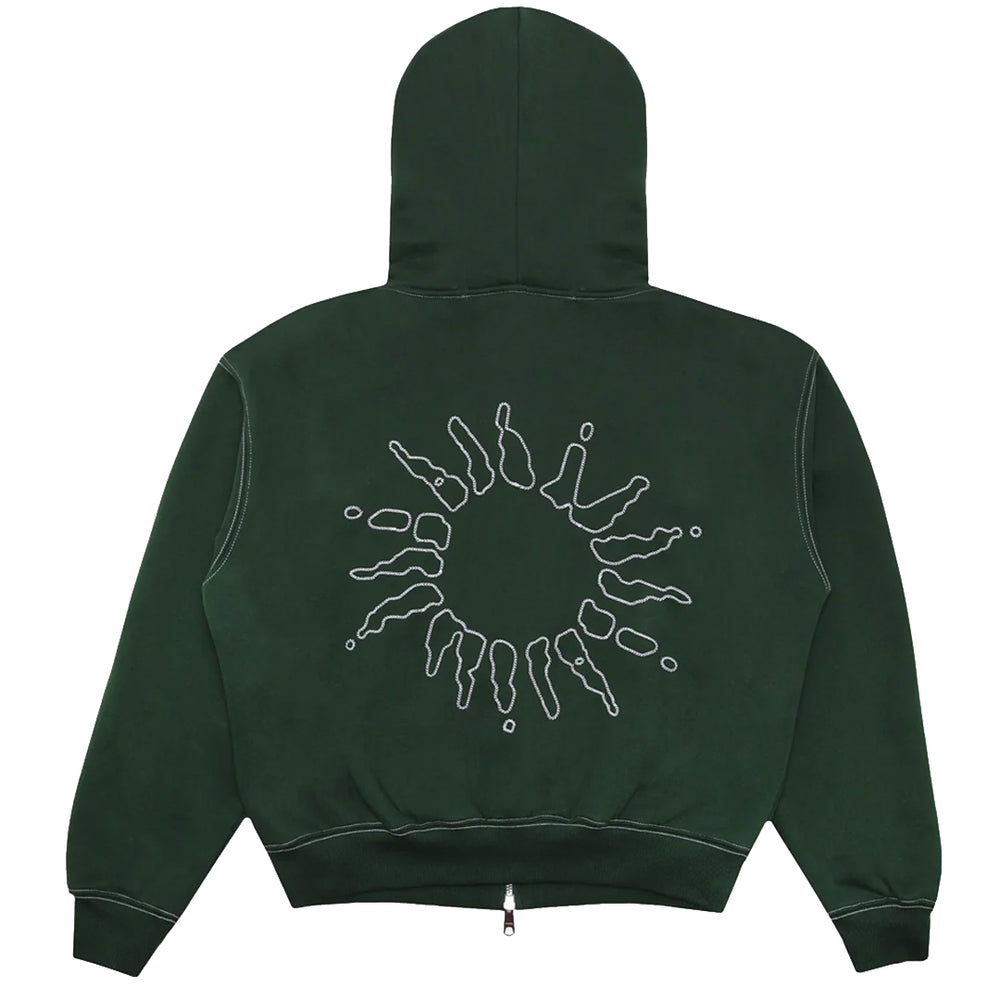 SIGNATURE ZIP HOODIE FOREST