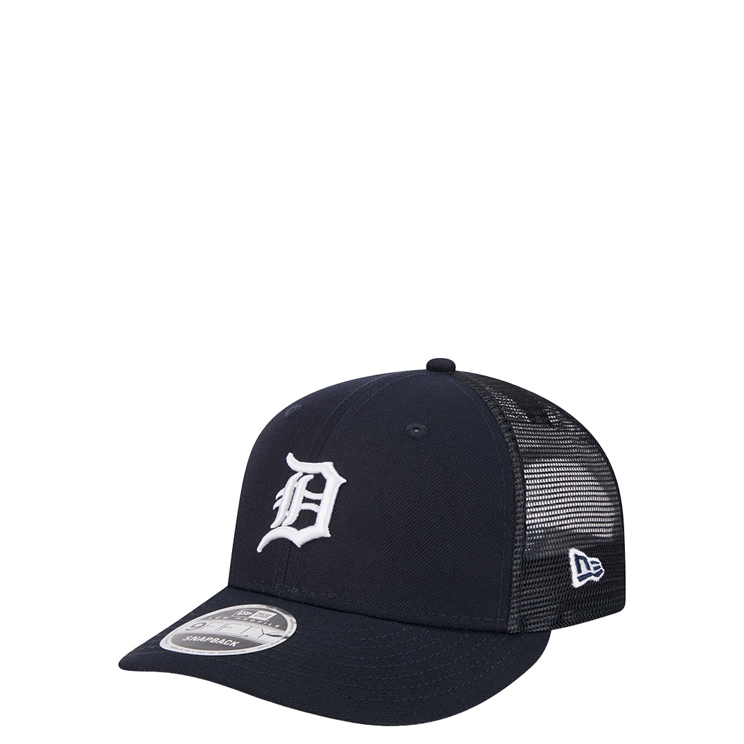 MLB DETROIT TIGERS LOW PROFILE 9FIFTY TRUCKER SNAPBACK NAVY – NRML