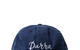 SCRIPTED 6 PANEL HAT NAVY