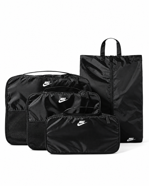 NIKE CLUB 4 PIECE ORGANIZER SET BLACK/WHITE