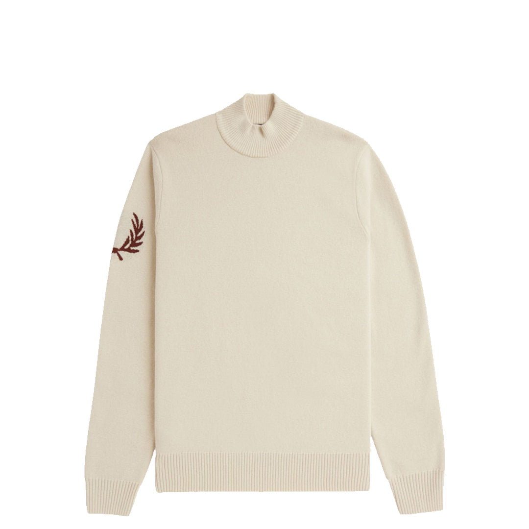 トップス Laurel Wreath Mock Neck Jumper LAUREL WREATH MOCK NECK JUMPER – NRML