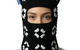 OBSIDIAN CROCHET SKI MASK BLACK / WHITE