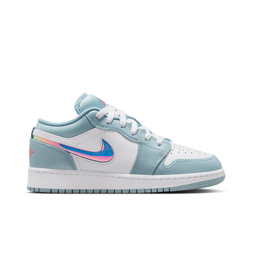 AIR JORDAN 1 LOW SE (GS) OCEAN BLISS/ATOMIC PINK