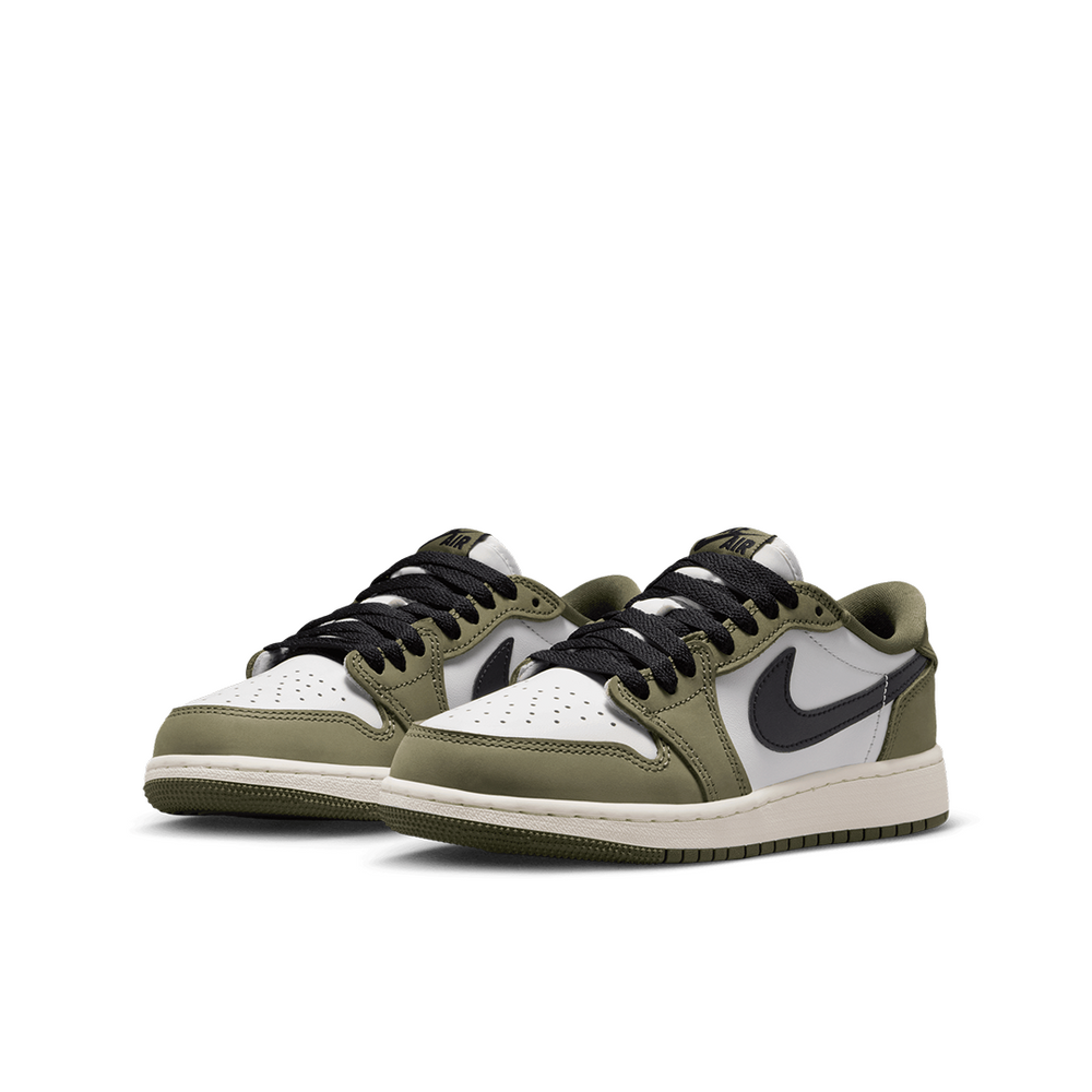 AIR JORDAN 1 RETRO LOW (GS) "MEDIUM OLIVE"