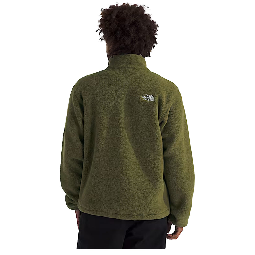 TNF FLEESKI 1/4 ZIP PULLOVER WOODLAND GREEN