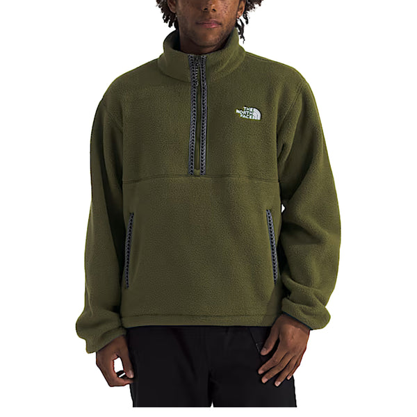 TNF FLEESKI 1/4 ZIP PULLOVER WOODLAND GREEN
