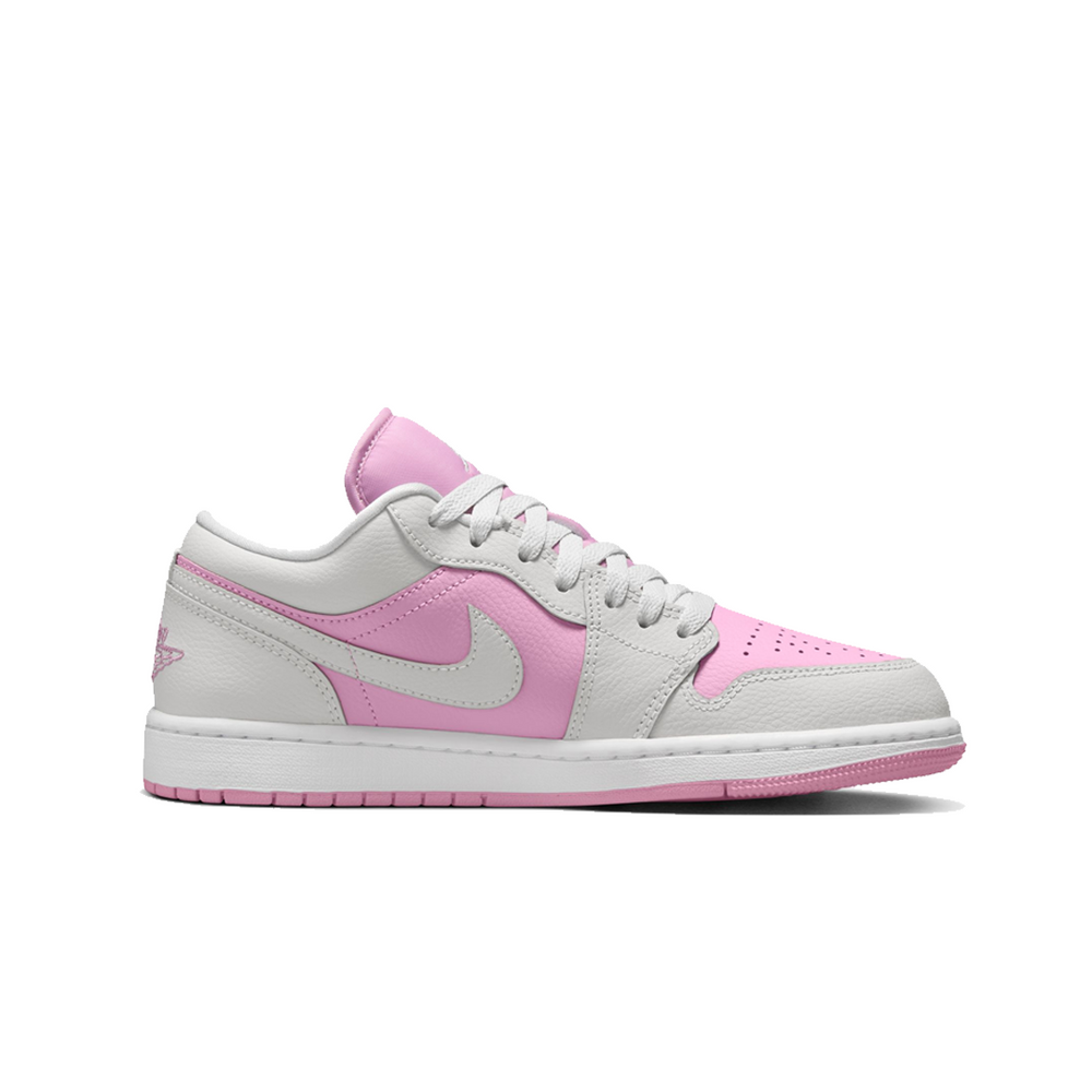 WOMENS AIR JORDAN 1 LOW ORCHID/NEUTRAL GREY