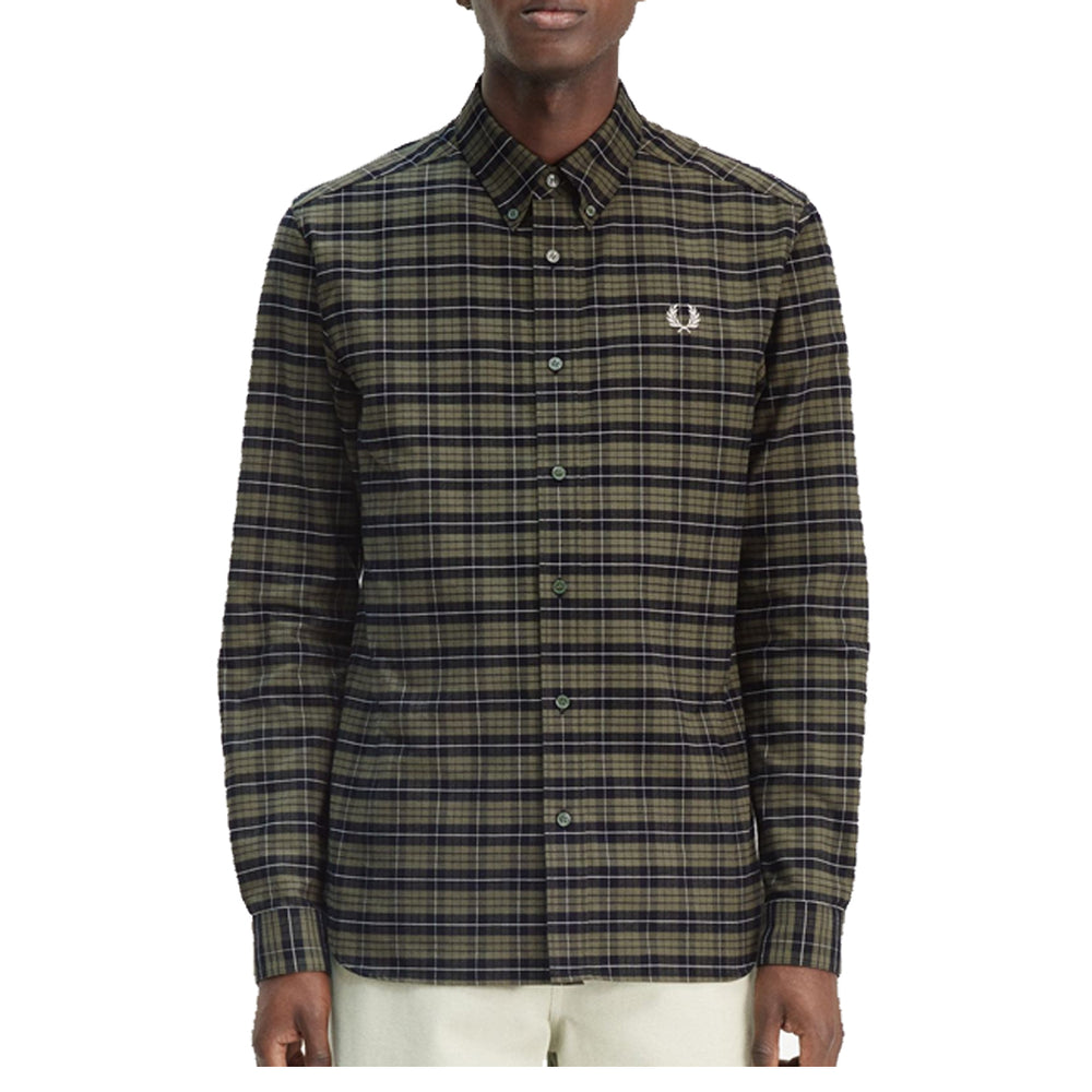 BRUSHED OXFORD TARTAN SHIRT