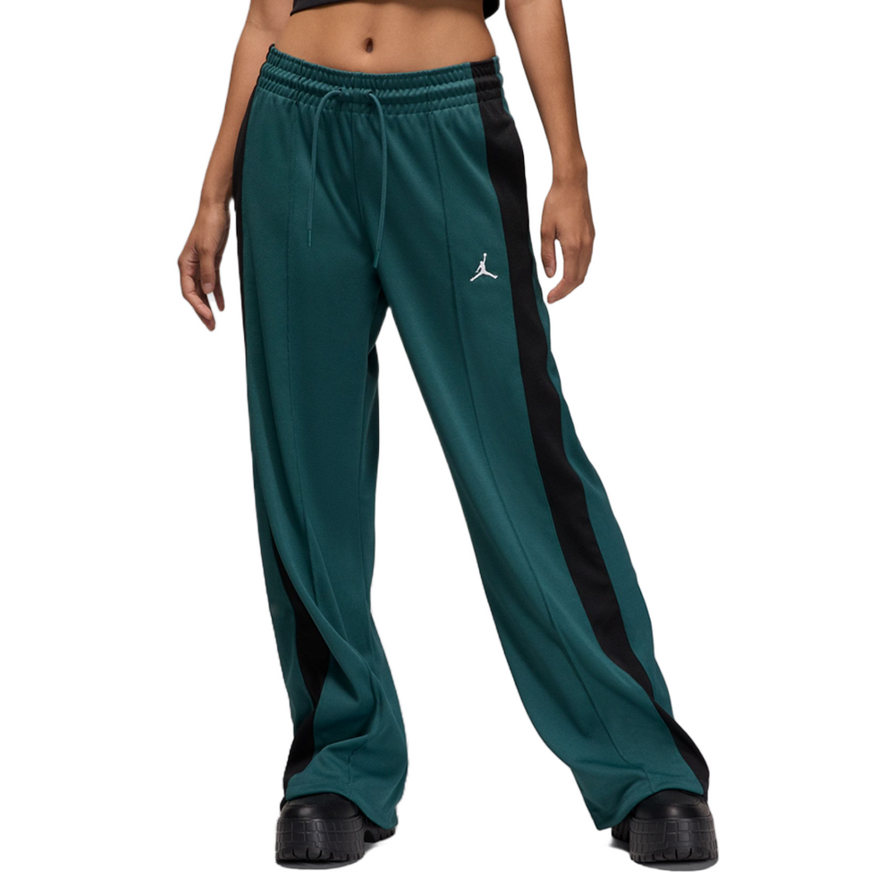 WOMEN'S KNIT TRACK PANT OXIDIZED GREEN