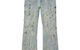 BEAD SPLATTER DESTROYED JEANS