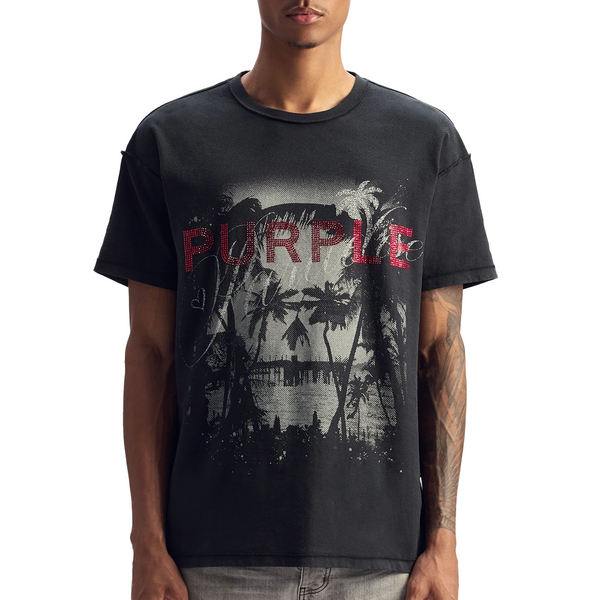 SUNSET PARADISE TEE BLACK