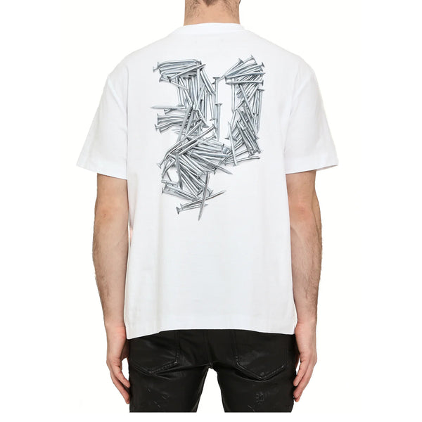 TEXTURE NAIL GRAPHIC T-SHIRT