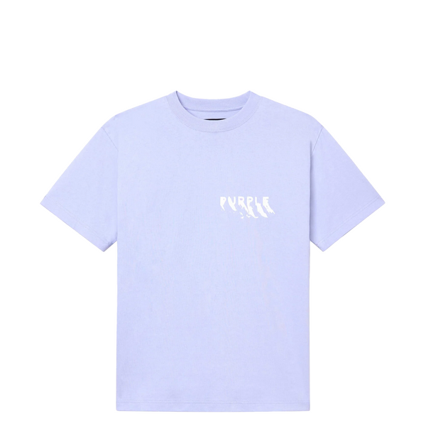 PAINTED WORDMARK TEE LAVENDER