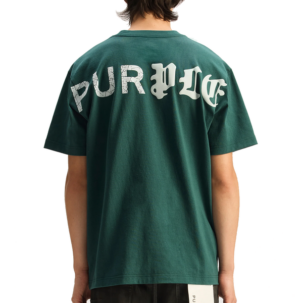 HALF & HALF TEE GREEN
