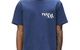 PAINTED WORDMARK TEE BLUE