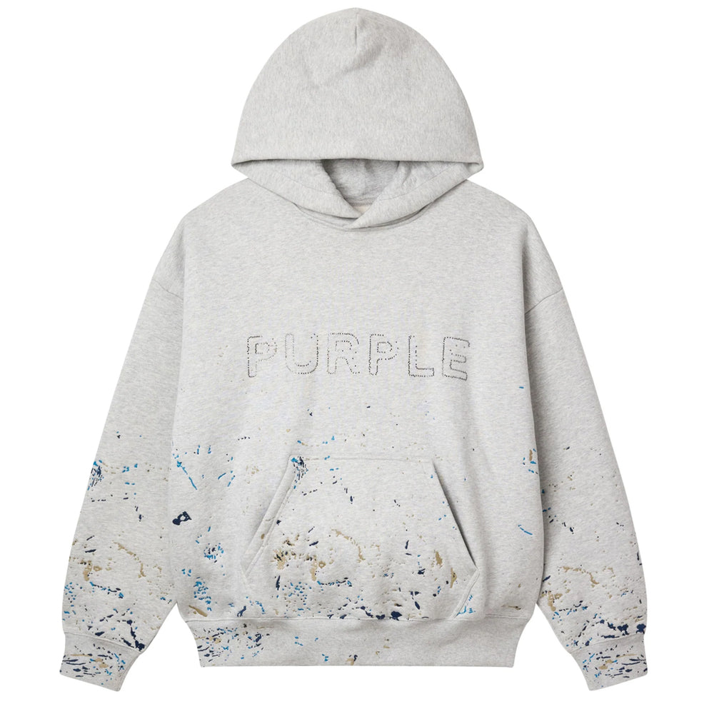 STUDDED GOTHIC CAMO HOODIE