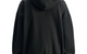 SMUDGED GOTHIC HOODIE BLACK