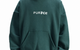 HALF & HALF HOODIE GREEN