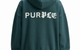 HALF & HALF HOODIE GREEN
