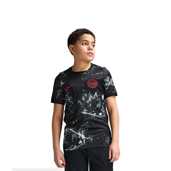 KIDS' STADIUM AWAY REPLICA JERSEY BLACK