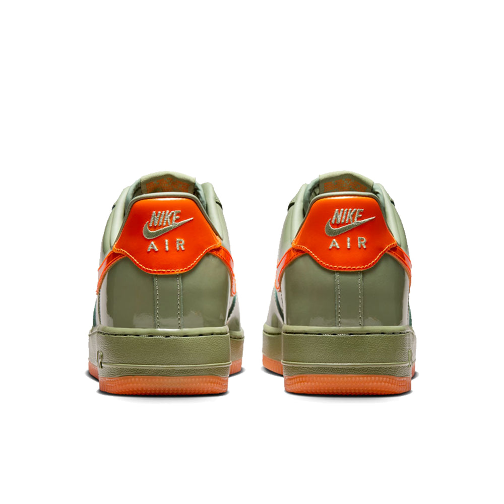 AIR FORCE 1 '07 PRM OIL GREEN/SAFETY ORANGE