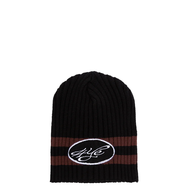 PATCH BEANIE BLACK/BROWN