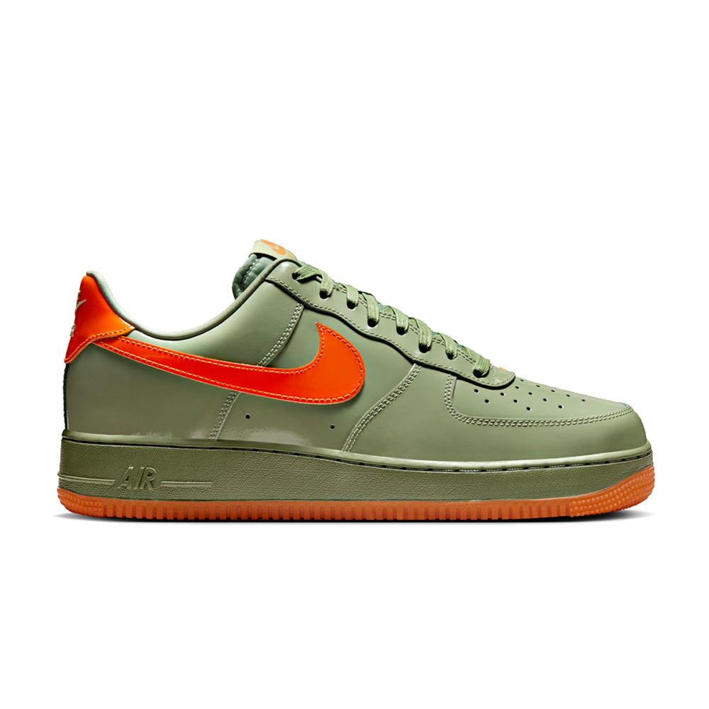 AIR FORCE 1 '07 PRM OIL GREEN/SAFETY ORANGE